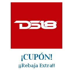 Logo de la tienda DS18 con cupones de descuento