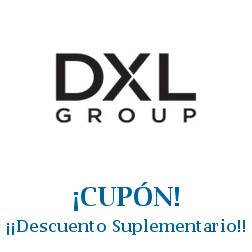 Logo de la tienda DXL con cupones de descuento