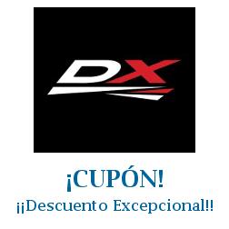 Logo de la tienda dxracer con cupones de descuento