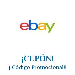 Logo de la tienda eBay con cupones de descuento