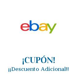 Logo de la tienda eBay con cupones de descuento