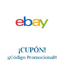 Logo de la tienda eBay con cupones de descuento