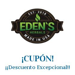 Logo de la tienda Edens Herbals con cupones de descuento
