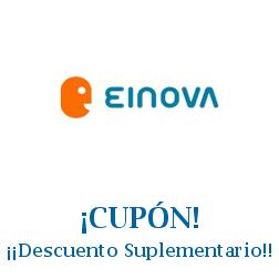 Logo de la tienda Einova con cupones de descuento