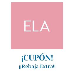 Logo de la tienda Ela con cupones de descuento