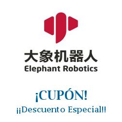 Logo de la tienda Elephant Robotics con cupones de descuento