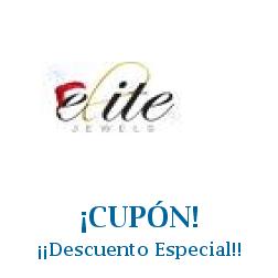 Logo de la tienda Elite Jewels con cupones de descuento