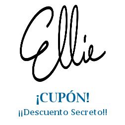 Logo de la tienda Ellie con cupones de descuento