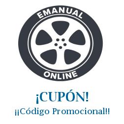 Logo de la tienda eManualOnline con cupones de descuento