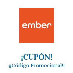 Logo de la tienda Ember con cupones de descuento