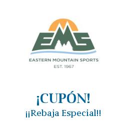 Logo de la tienda EMS con cupones de descuento