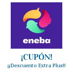 Logo de la tienda ENEBA con cupones de descuento