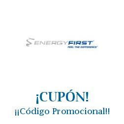 Logo de la tienda Energy First con cupones de descuento