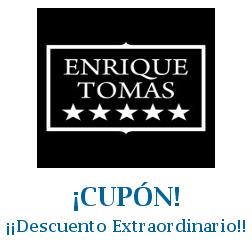 Logo de la tienda Enrique Tomás con cupones de descuento