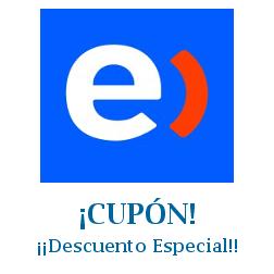 Logo de la tienda Entel con cupones de descuento