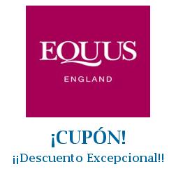 Logo de la tienda Equus con cupones de descuento