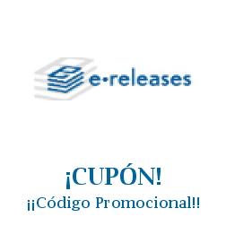 Logo de la tienda eReleases con cupones de descuento