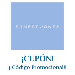 Logo de la tienda Ernest Jones con cupones de descuento