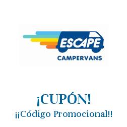 Logo de la tienda Escape Campervans con cupones de descuento