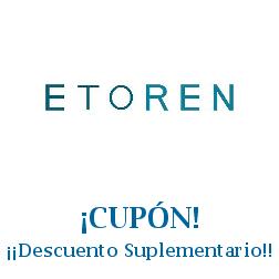 Logo de la tienda Etoren con cupones de descuento