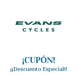 Logo de la tienda Evans Cycles con cupones de descuento