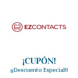 Logo de la tienda EZ Contacts con cupones de descuento