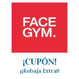 Logo de la tienda FaceGym con cupones de descuento