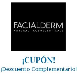 Logo de la tienda Facialderm con cupones de descuento