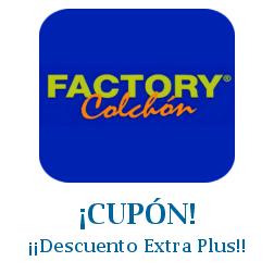 Logo de la tienda Factory Colchón con cupones de descuento