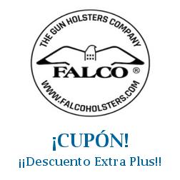 Logo de la tienda Falco Holsters con cupones de descuento