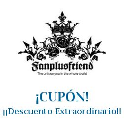 Logo de la tienda Fanplusfriend con cupones de descuento