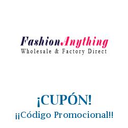 Logo de la tienda Fashion Anything con cupones de descuento