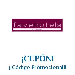 Logo de la tienda Fave Hotels con cupones de descuento