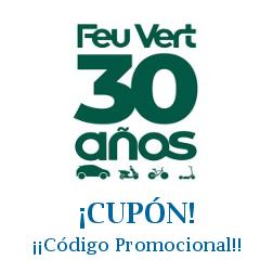 Logo de la tienda Feu Vert con cupones de descuento