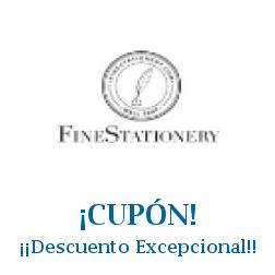 Logo de la tienda FineStationery con cupones de descuento