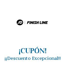 Logo de la tienda Finish Line con cupones de descuento