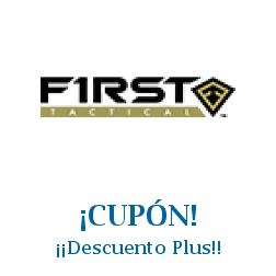 Logo de la tienda First Tactical con cupones de descuento