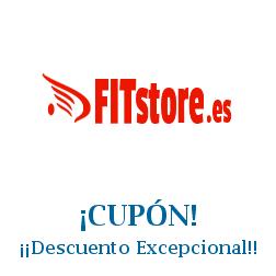 Logo de la tienda FITstore con cupones de descuento