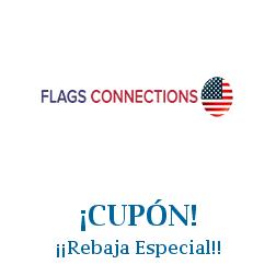 Logo de la tienda Flags Connections con cupones de descuento