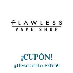 Logo de la tienda Flawless Vape Shop con cupones de descuento