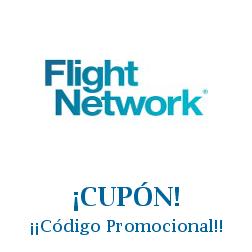Logo de la tienda Flight Network con cupones de descuento