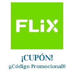 Logo de la tienda Flixbus con cupones de descuento