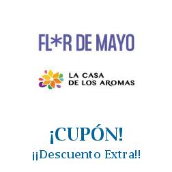 Logo de la tienda Flor de Mayo con cupones de descuento