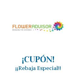 Logo de la tienda FlowerAdvisor con cupones de descuento