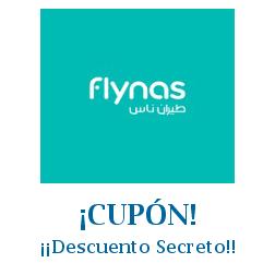 Logo de la tienda Flynas con cupones de descuento