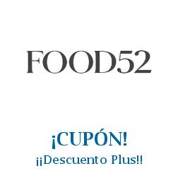 Logo de la tienda Food 52 con cupones de descuento