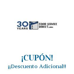 Logo de la tienda Food service direct con cupones de descuento