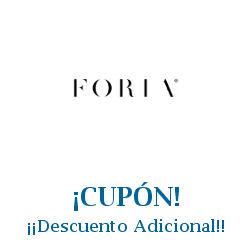 Logo de la tienda Foria Wellness con cupones de descuento