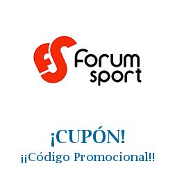 Logo de la tienda Forum Sport con cupones de descuento