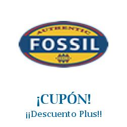 Logo de la tienda FOSSIL con cupones de descuento